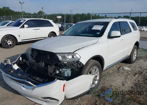 2022 Dodge Durango Sxt Awd из США, поврежденный, VIN 1C4RDJAG0NC103731